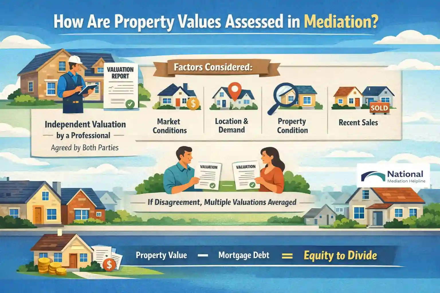 How Are Property Values Assessed in Mediation Southend-on-Sea?