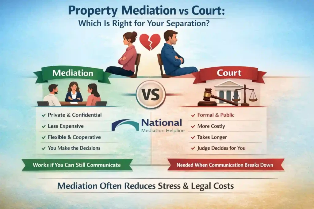 Property Mediation vs Court: Which Is Right for Your Separation Southend-on-Sea?