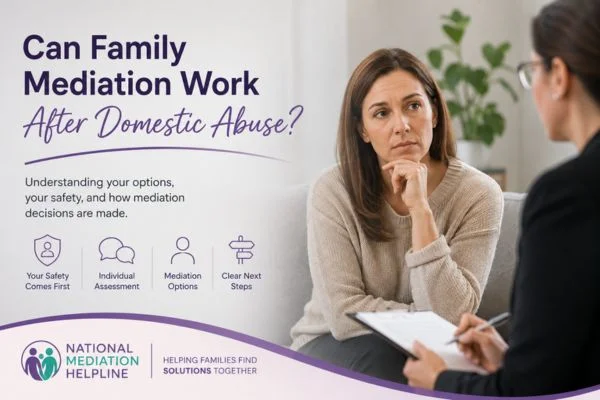 Can Family Mediation Southend-on-Sea Work After Domestic Abuse?